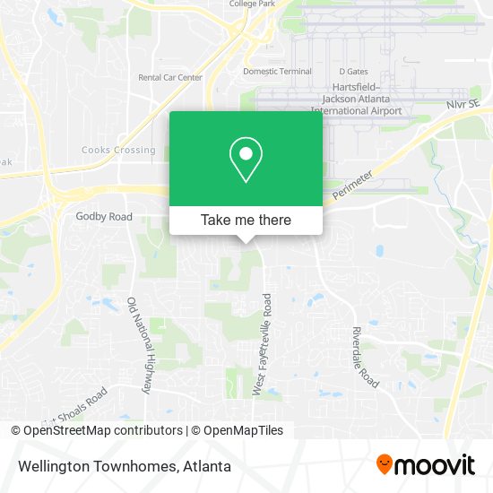 Wellington Townhomes map