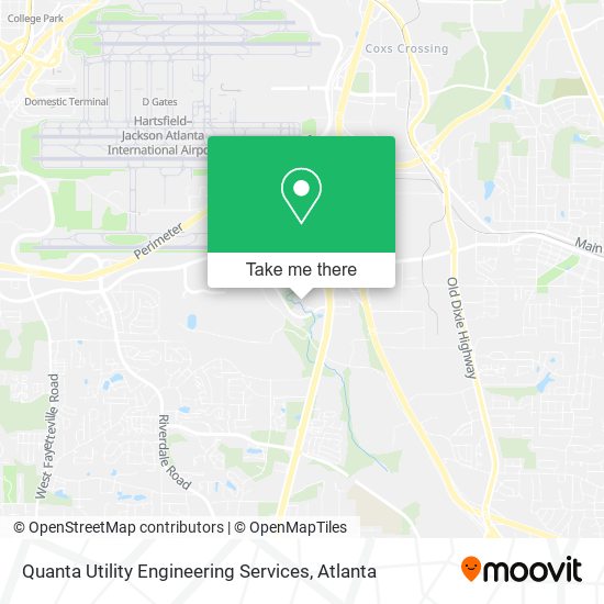 Mapa de Quanta Utility Engineering Services