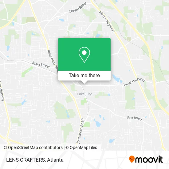 Mapa de LENS CRAFTERS