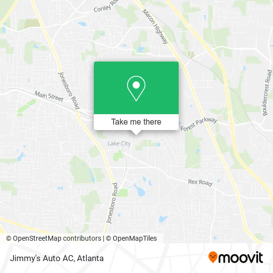 Mapa de Jimmy's Auto AC