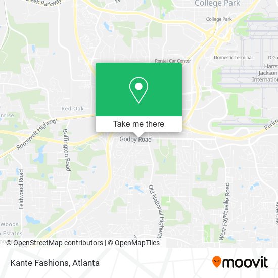 Mapa de Kante Fashions