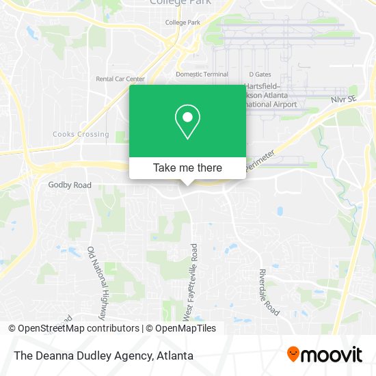 The Deanna Dudley Agency map