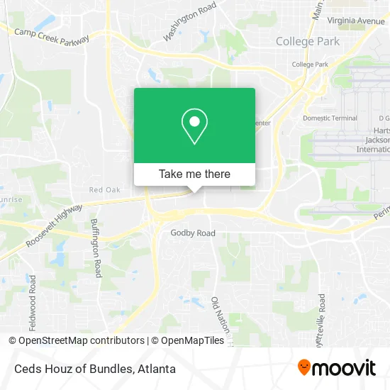 Mapa de Ceds Houz of Bundles
