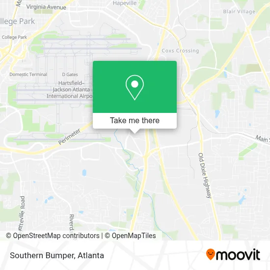 Southern Bumper map
