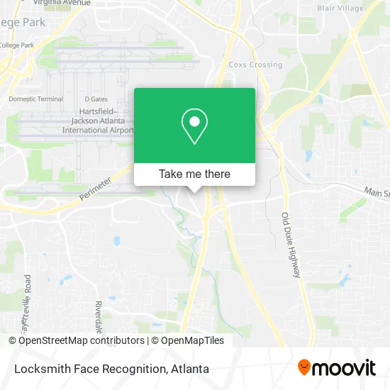 Mapa de Locksmith Face Recognition