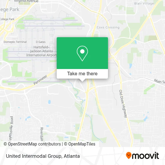 United Intermodal Group map