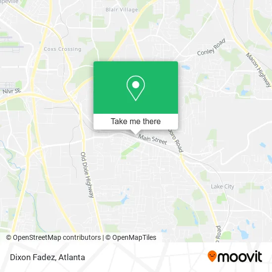 Mapa de Dixon Fadez