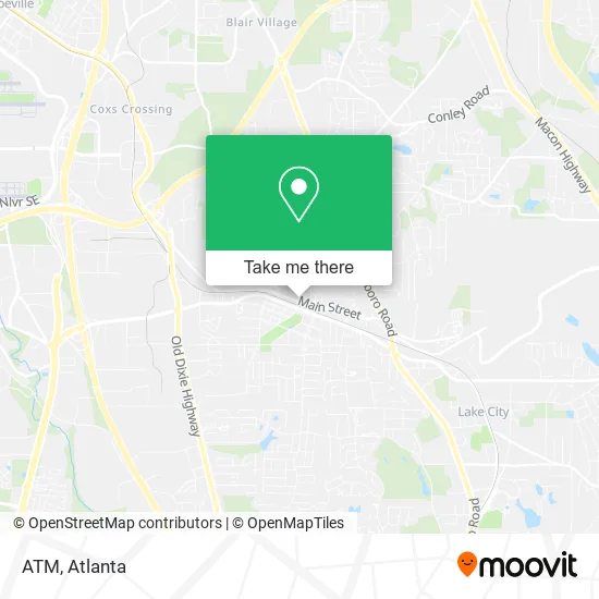 Mapa de ATM