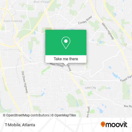 T-Mobile map