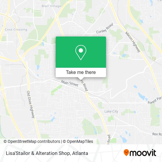 Mapa de Lisa'Stailor & Alteration Shop