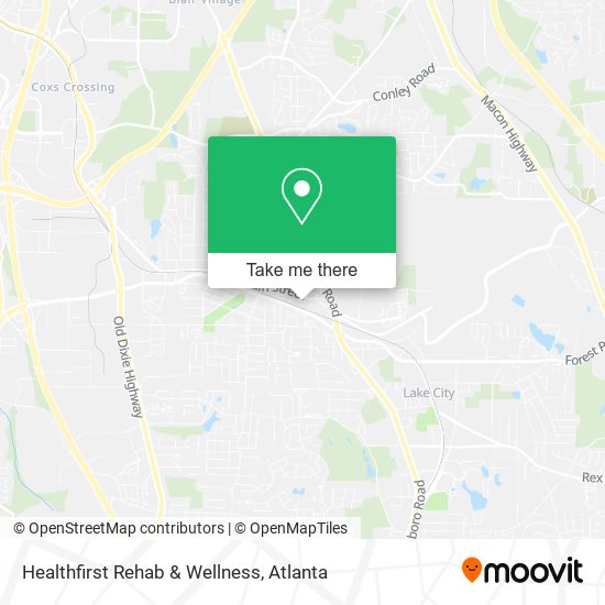 Healthfirst Rehab & Wellness map