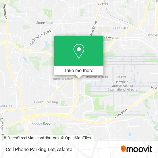 Mapa de Cell Phone Parking Lot
