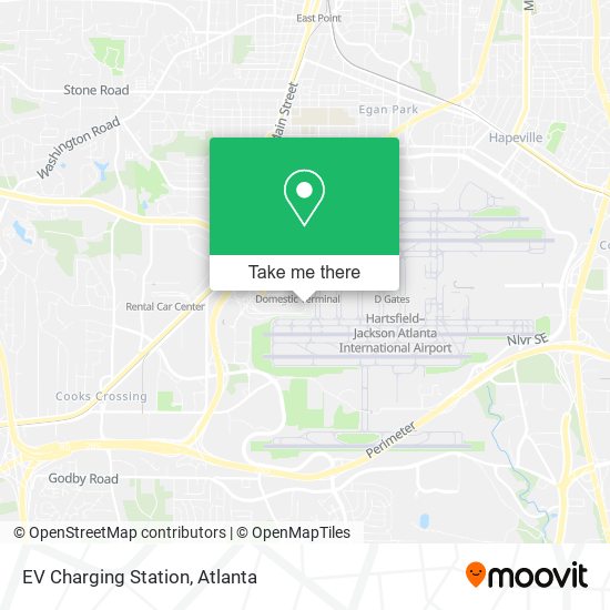 Mapa de EV Charging Station