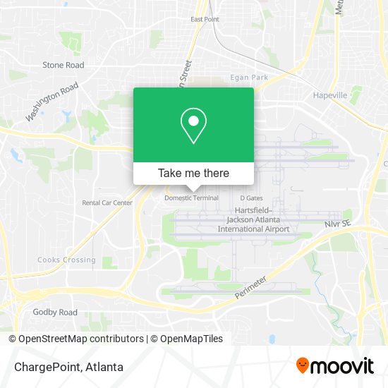 ChargePoint map