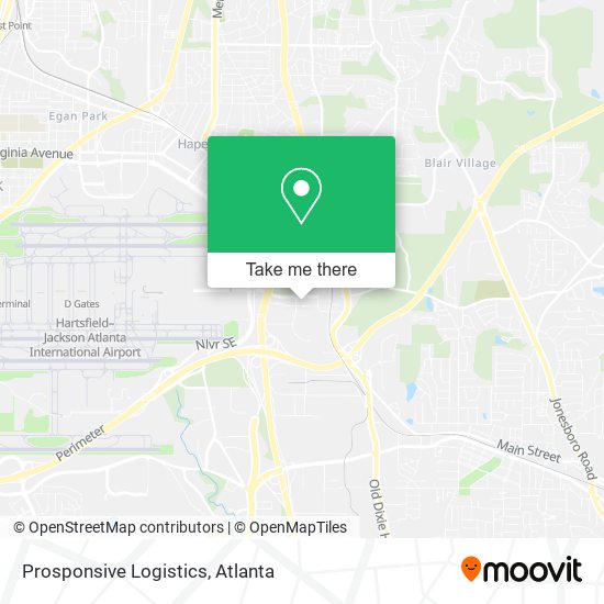 Prosponsive Logistics map