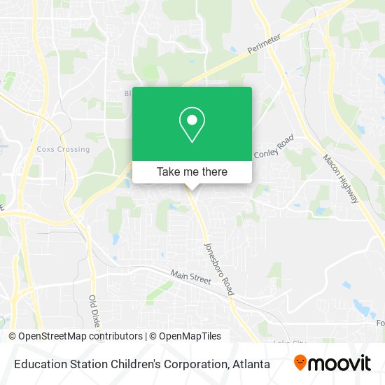 Education Station Children's Corporation map
