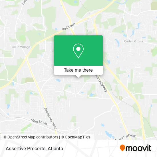 Mapa de Assertive Precerts