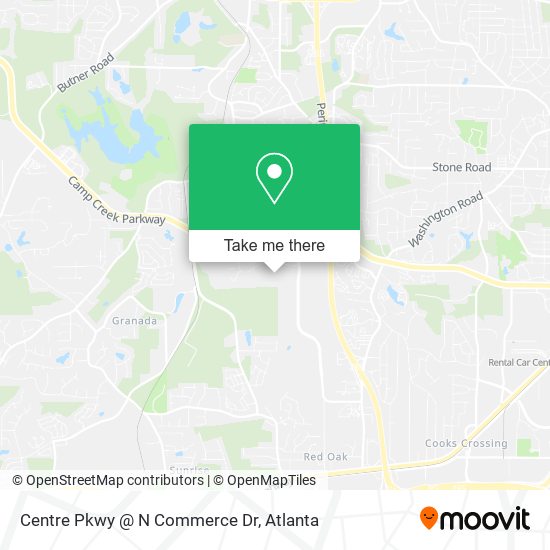 Centre Pkwy @ N Commerce Dr map