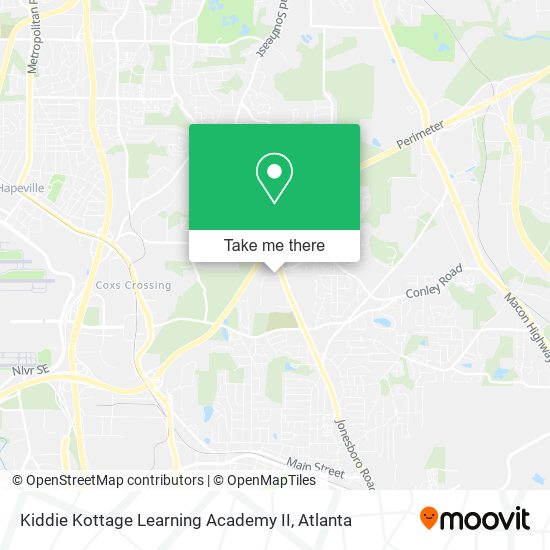 Kiddie Kottage Learning Academy II map