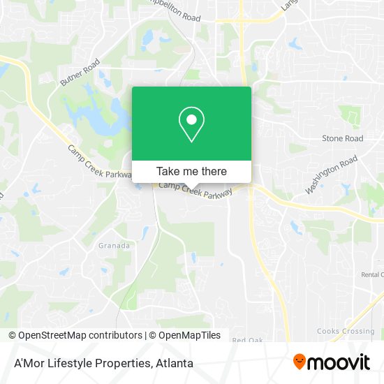A'Mor Lifestyle Properties map