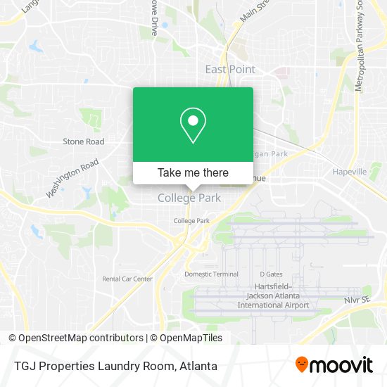 Mapa de TGJ Properties Laundry Room