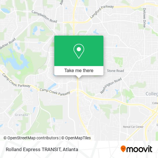 Rolland Express TRANSIT map