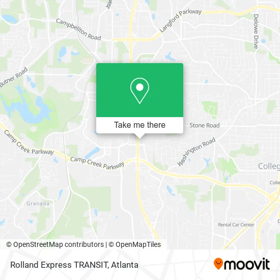 Rolland Express TRANSIT map