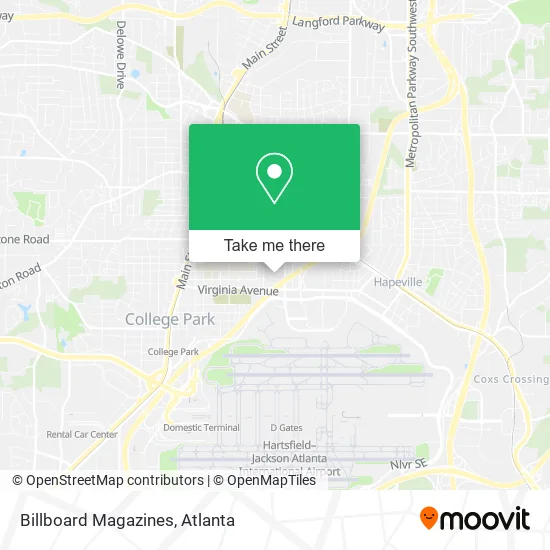 Billboard Magazines map