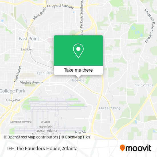 TFH: the Founders House map