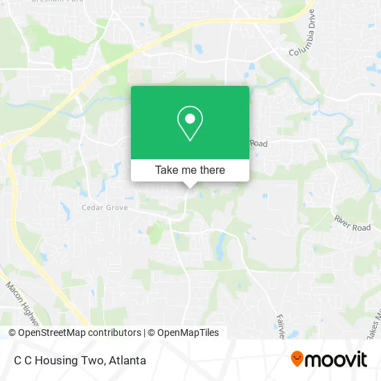 C C Housing Two map