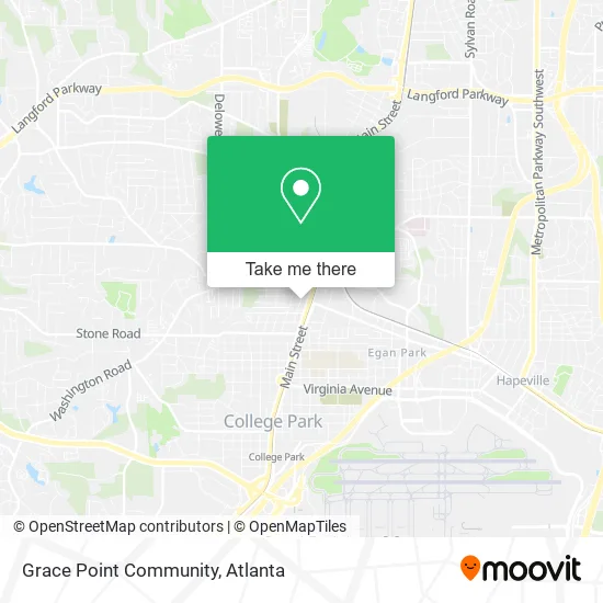 Grace Point Community map