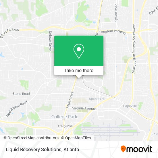 Liquid Recovery Solutions map
