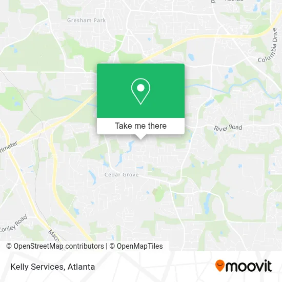 Kelly Services map