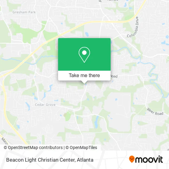 Mapa de Beacon Light Christian Center