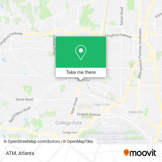 Mapa de ATM