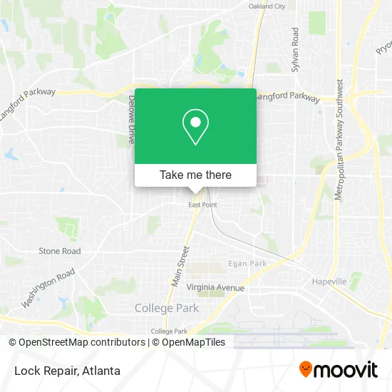 Mapa de Lock Repair