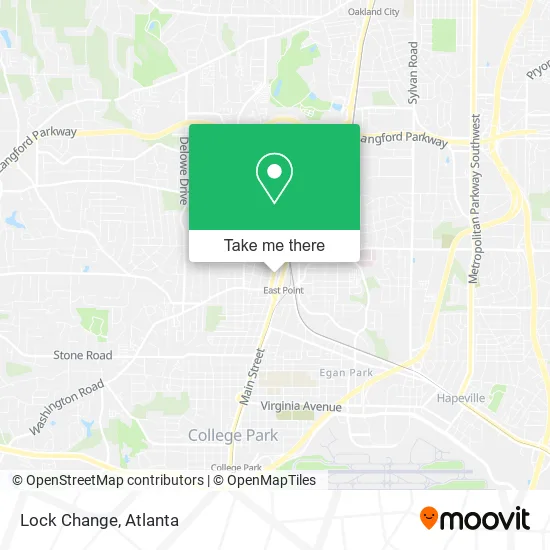 Mapa de Lock Change