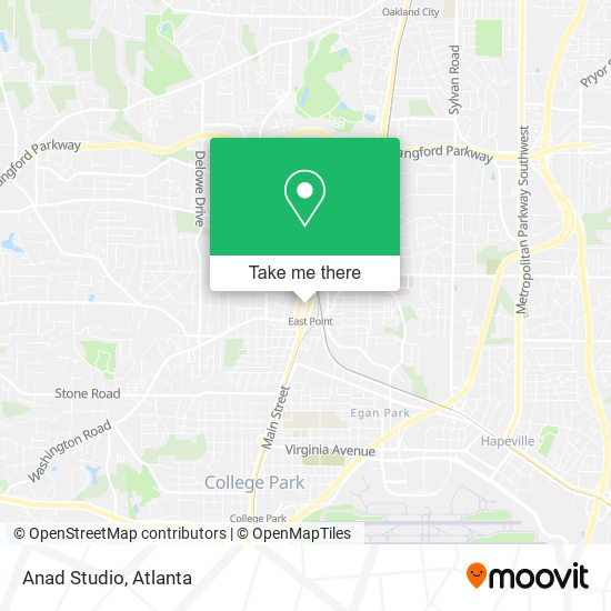 Mapa de Anad Studio
