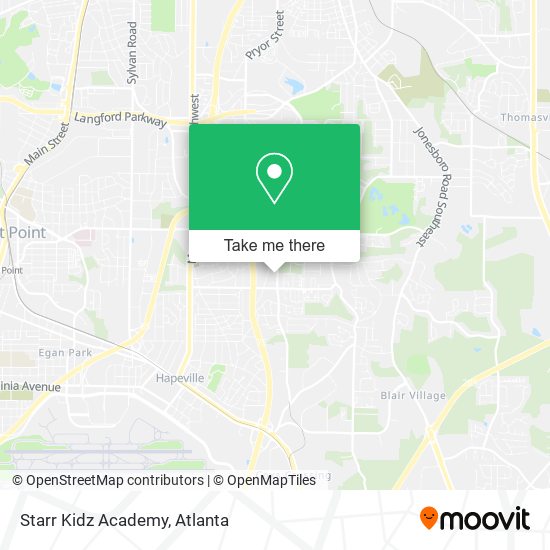 Starr Kidz Academy map