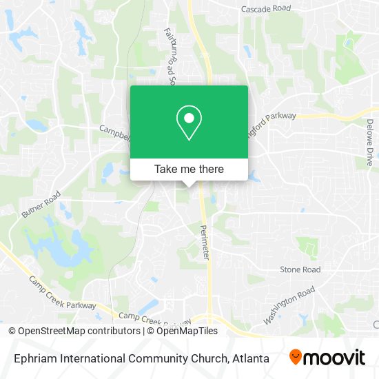 Mapa de Ephriam International Community Church