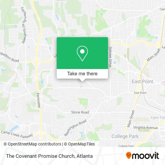 The Covenant Promise Church map