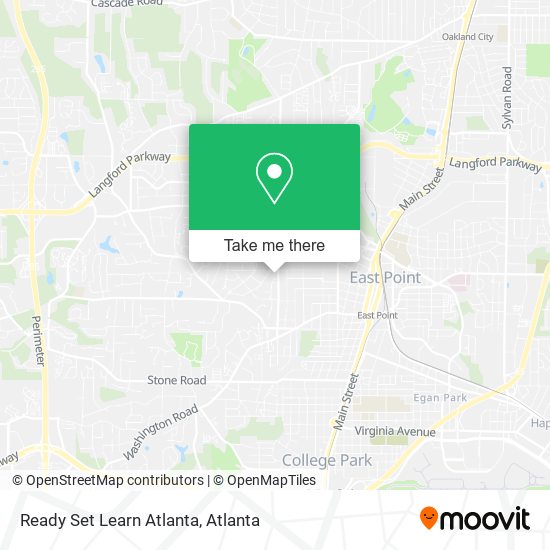 Ready Set Learn Atlanta map