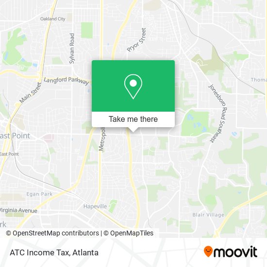 Mapa de ATC Income Tax