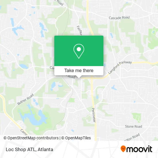 Loc Shop ATL map