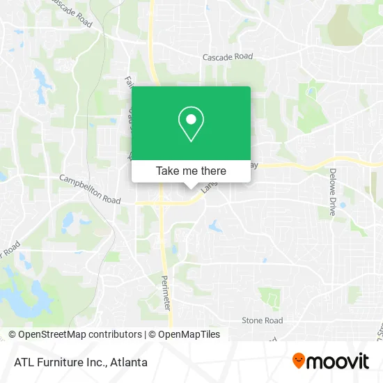 Mapa de ATL Furniture Inc.