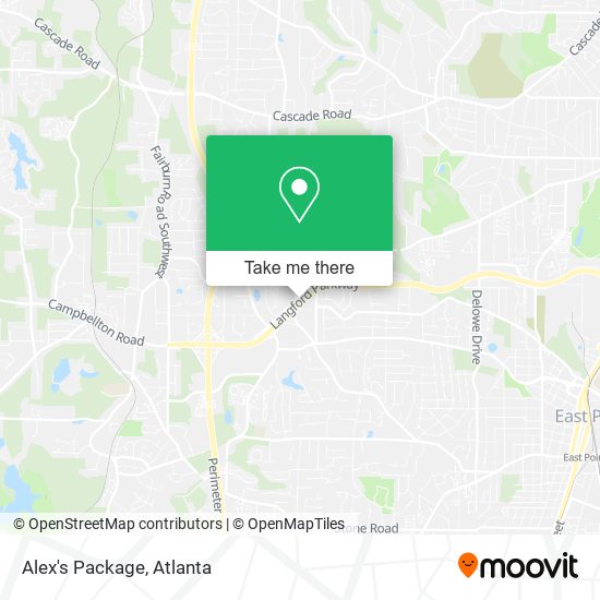Mapa de Alex's Package