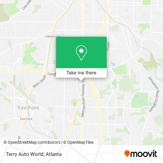 Terry Auto World map