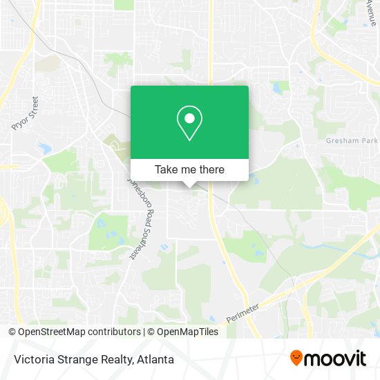 Victoria Strange Realty map