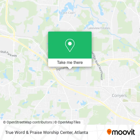 True Word & Praise Worship Center map