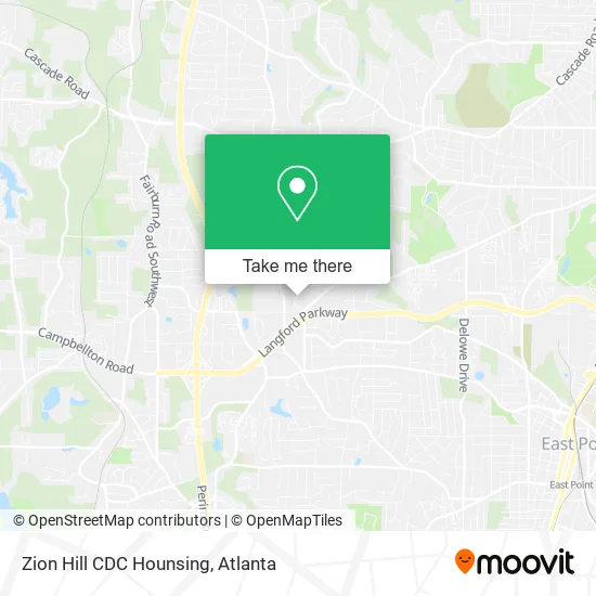 Mapa de Zion Hill CDC Hounsing